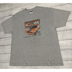 Vintage Y2K Dodge Challenger T Shirt Size 2XL Healthy Directions